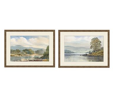 Summer Plein Air Framed Print | Pottery Barn (US)