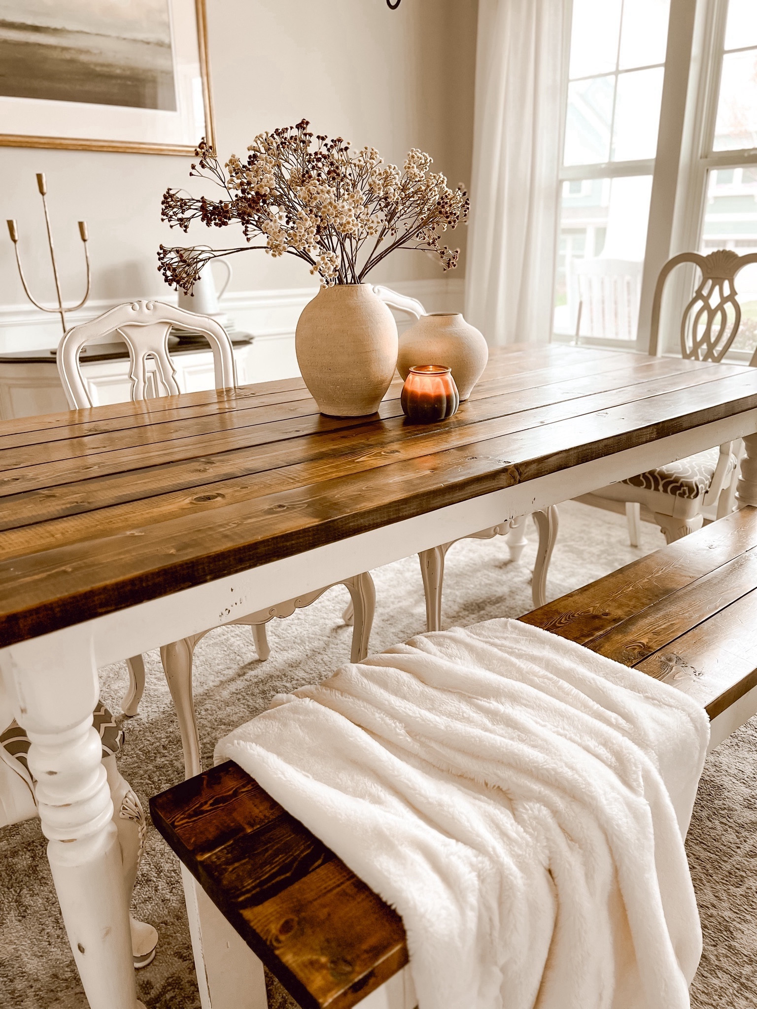 There’s nothing like a deep, clean and refresh of a dining room. I’m all about creating a peaceful clutter free space. God knows my brain needs it these days. These gorgeous vases are from Target-the new spring line from Threshold and the stems were from hobby lobby in the fall. I’m ready for Spring! 

.
.
 #DiningRoomRefresh #SpringVibes #PeacefulHome #ClutterFree #TargetFinds #Threshold #HobbyLobby
#NewYearNewSpace #PeacefulSpaces

#LTKSeasonal #LTKfindsunder50 #LTKhome