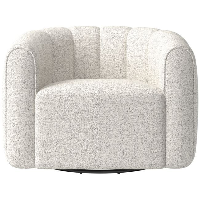 Fitz Swivel Chair Illecebrous Sandstone | CB2