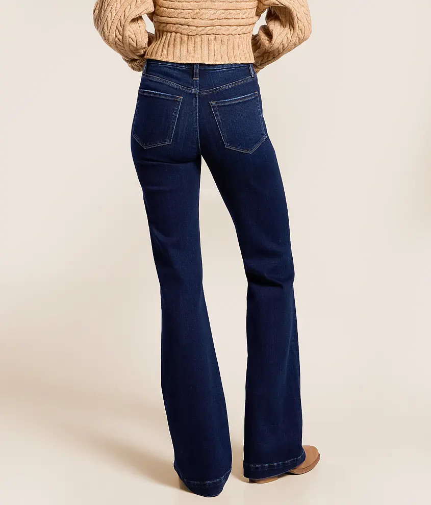 Willa High Rise Trouser Stretch Jean | Buckle