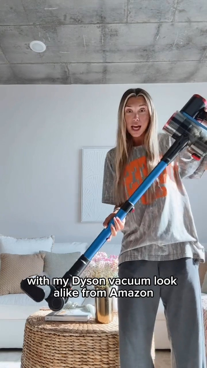If you love the idea of a Dyson, but not the price, Grace's Amazon version has entered the chat from Florida. This is the "inspired" version of Dyson's classic cordless.

#LTKdayinmylife #LTKHome #LTKstorytime