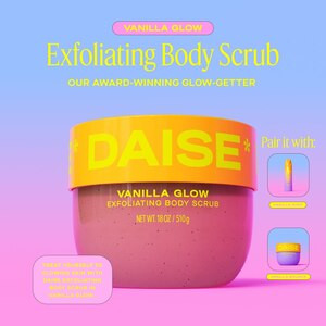 DAISE Exfoliating Body Scrub, Vanilla Glow, 18 OZ | CVS Health