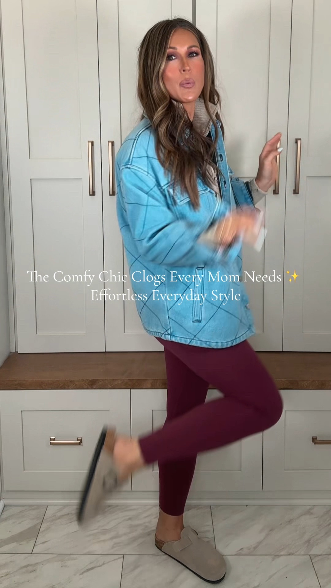 The Comfy Chic Clogs Every Mom Needs ✨ Effortless Everyday Style

These taupe suede clogs are that perfect blend of comfort and style — think cozy house shoe vibes but totally wearable out and about 👏 The suede finish gives them that high-end look while the cork sole keeps them comfy enough for all-day errands, coffee runs, and school pickups.

I love pairing them with jeans and a sweater for casual fall days or leggings and an oversized hoodie when I’m keeping it relaxed. They’re adjustable, stylish, and mom-life approved 💕 Linked in my TikTok Shop!

	1.	Taupe suede clogs
	2.	Cozy fall shoe outfit
	3.	Everyday mom shoes

#TikTokShopCreatorPicks
#CreatorPicksAmbassador
#TikTokShopBlackFriday
#FallFreshness #TikTokShopFallDealsForYou
@FITORY 


#LTKFindsUnder50 #LTKStyleTip #LTKShoeCrush