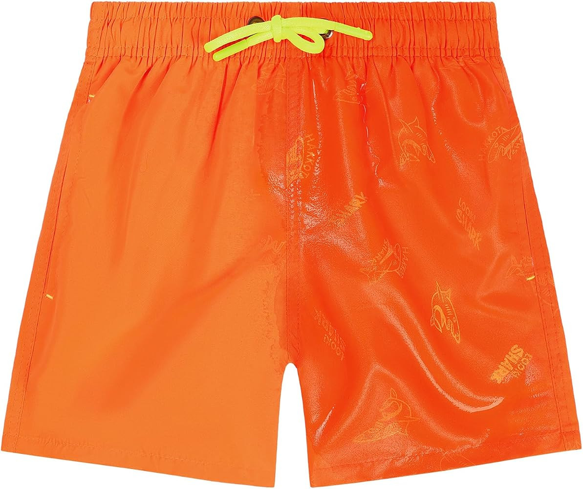 Boys Swim Trunks Boys' Fun Beach Board Shorts 5-14 Years | Amazon (US)