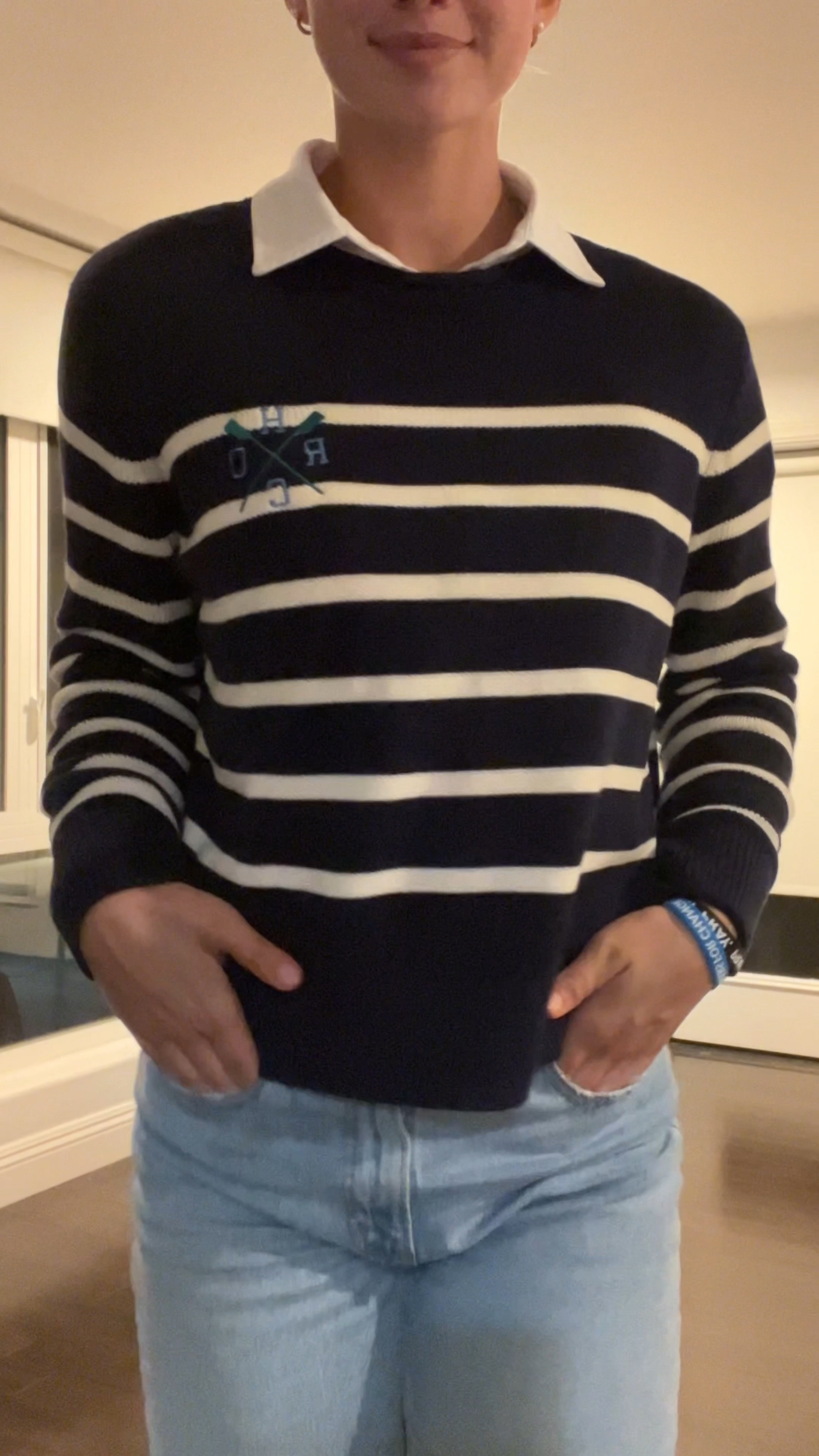 I love styling my sweaters with a collard shirt under 🤍

#LTKSeasonal #LTKVideo #LTKStyleTip