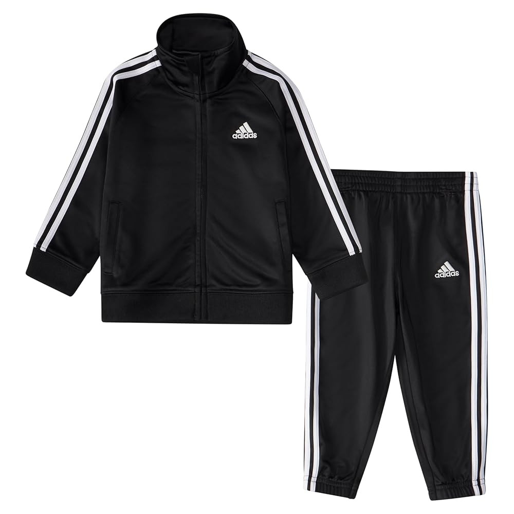 adidas Unisex Baby Tricot Tracksuit Jacket Jogger Pant Set | Amazon (US)