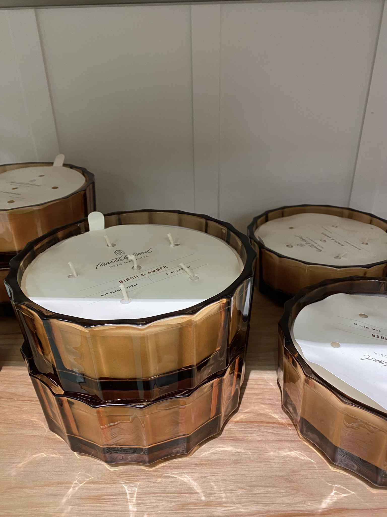 This Birch & Amber three-wick fall candle is a beautiful decor piece to add to your home this fall!

They all smell great, but I highly recommend the Birch & Amber scent!

#LTKunder50 #LTKSeasonal #LTKhome