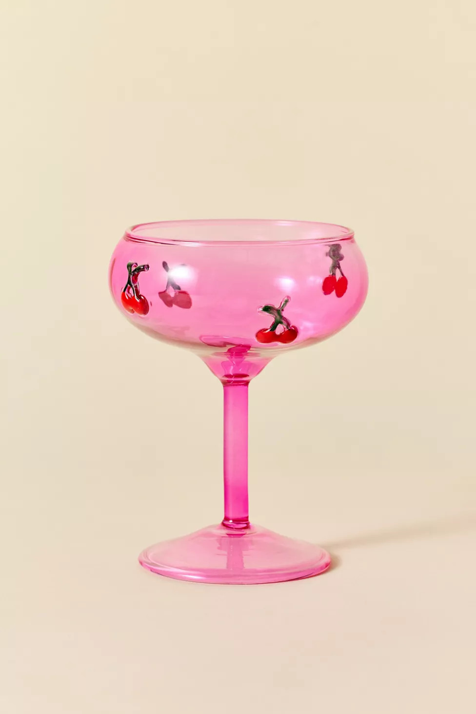 Cherry Icon Coupe Glass | Urban Outfitters (US and RoW)