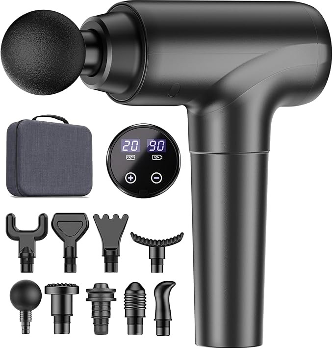 cotsoco Massage Gun, Muscle Massage Gun Deep Tissue Back Massager for Pain Relief, 20 Speeds Hand... | Amazon (US)