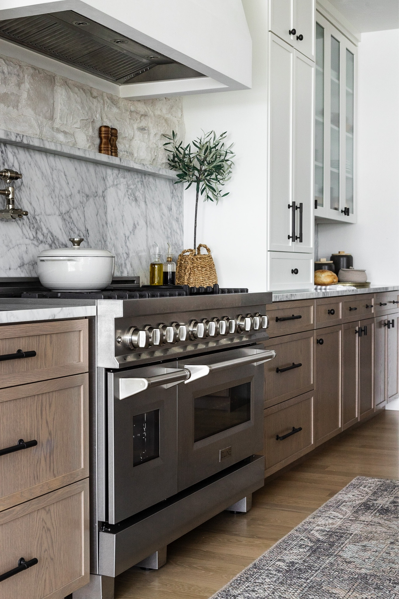 I’ve never hated cooking, but it’s also never been my favorite thing. But having fresh veggies from my garden has given me a whole new excitement for cooking! When we designed our kitchen I knew I wanted a 48” range to match the scale of our kitchen. We chose the (AD) @zlinekitchen 48” Duel Fuel Range in the DurasSnow finish and it has been a dream to cook on! Some of the features include:

- Solid piece cast-iron grate
- High quality Italian Burners
- Adjustable legs
- Three layered glass oven
- SmoothSlide ball-bearing racks
- StayPut Italian Hinges
- Fingerprint and smudge resistant (Durasnow® finish)


If you’re looking to upgrade your range without spending a small fortune, I highly suggest checking this one out!

#LTKfamily #LTKhome #LTKFind