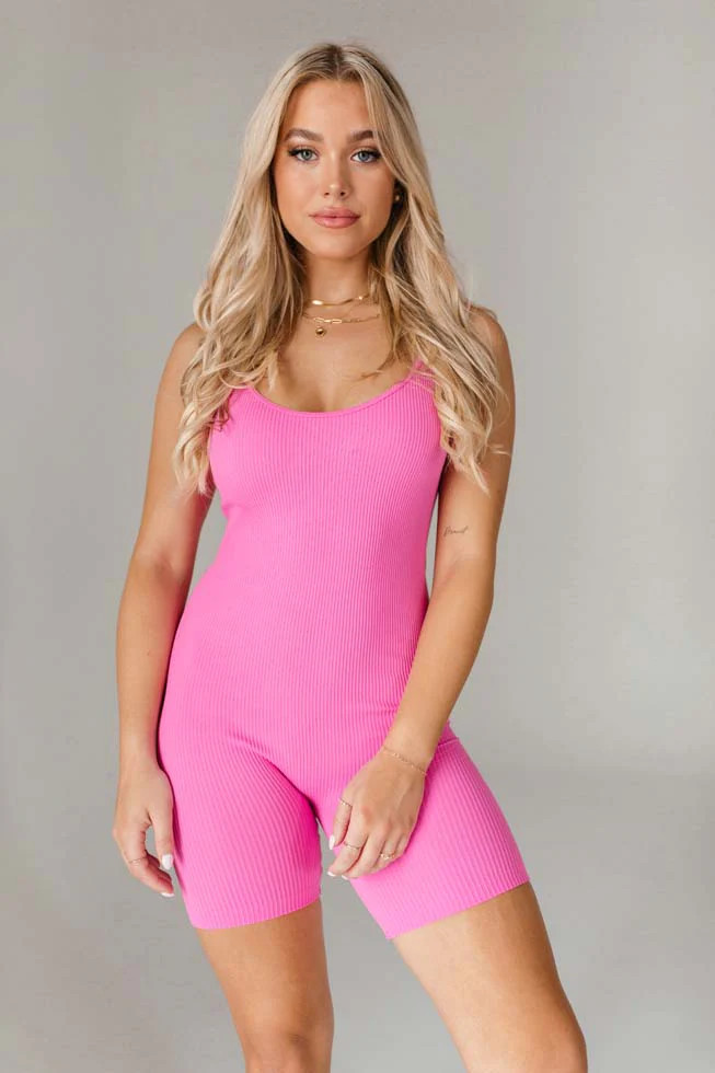 Daphne Hot Pink Onesie- FINAL SALE | The Post