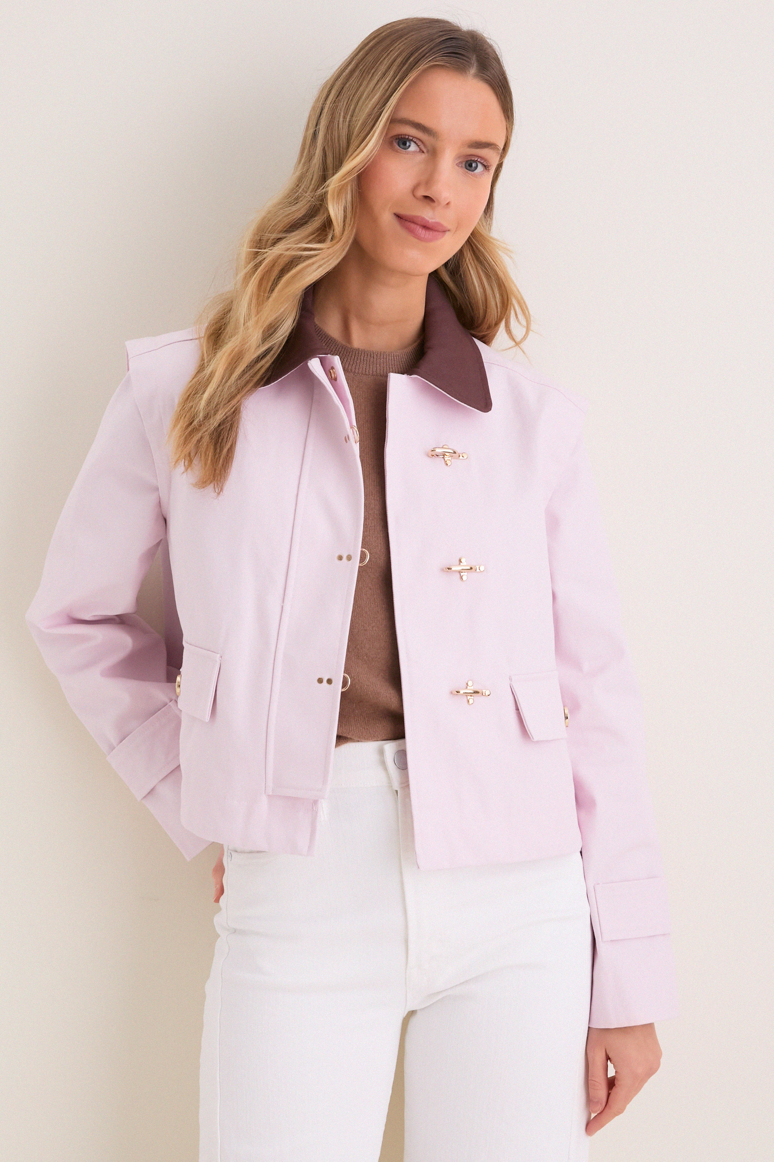 Light Pink Clarisse Barn Jacket | Tuckernuck (US)
