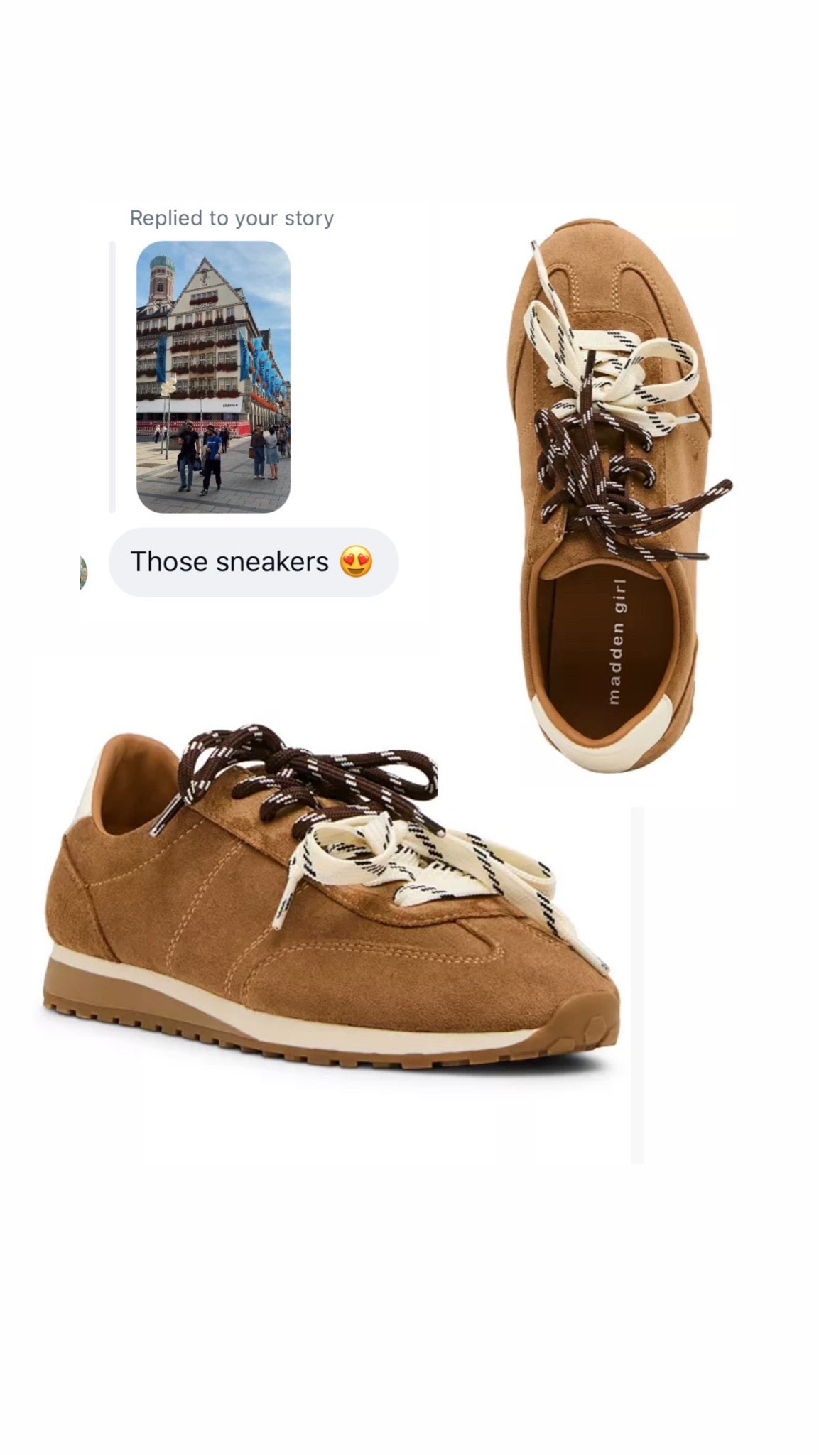 The most comfy sneaks! Walked over 16k steps in them yesterday in Germany with no issues. $55

#LTKootd #LTKgrwm #LTKdayinmylife
