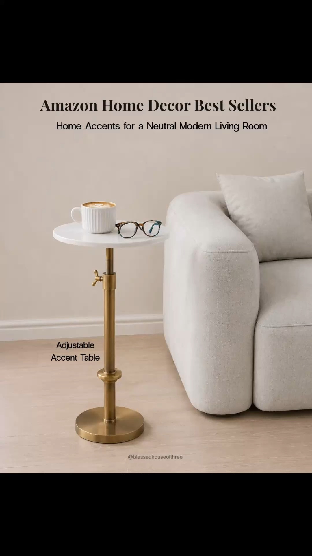 Amazon home decor best sellers that make it easy to create a neutral modern living room without spending a fortune. These are some of the most-loved pieces in my home decor finds including an adjustable accent table, rattan side tables, scallop basket, wall candle sconces, decorative tray, faux olive tree, statement artwork, and organic modern furniture accents. If you love warm wood tones, brass accents, cozy neutral decor, and timeless organic modern styling, these Amazon home finds are worth saving for your next living room refresh. Follow me on LTK for daily fashion, home decor & Amazon finds.

#LTKHome #LTKSaleAlert