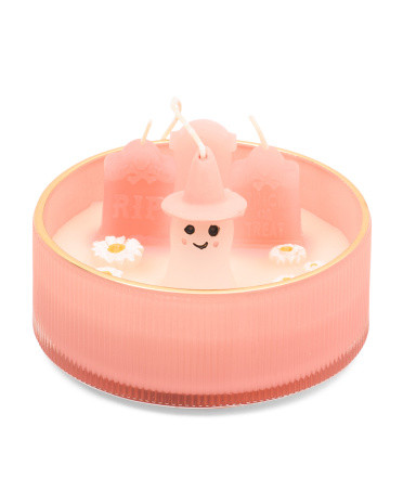 11.66oz Ghost Graveyard Candle In Dish | Decor | Marshalls | Marshalls