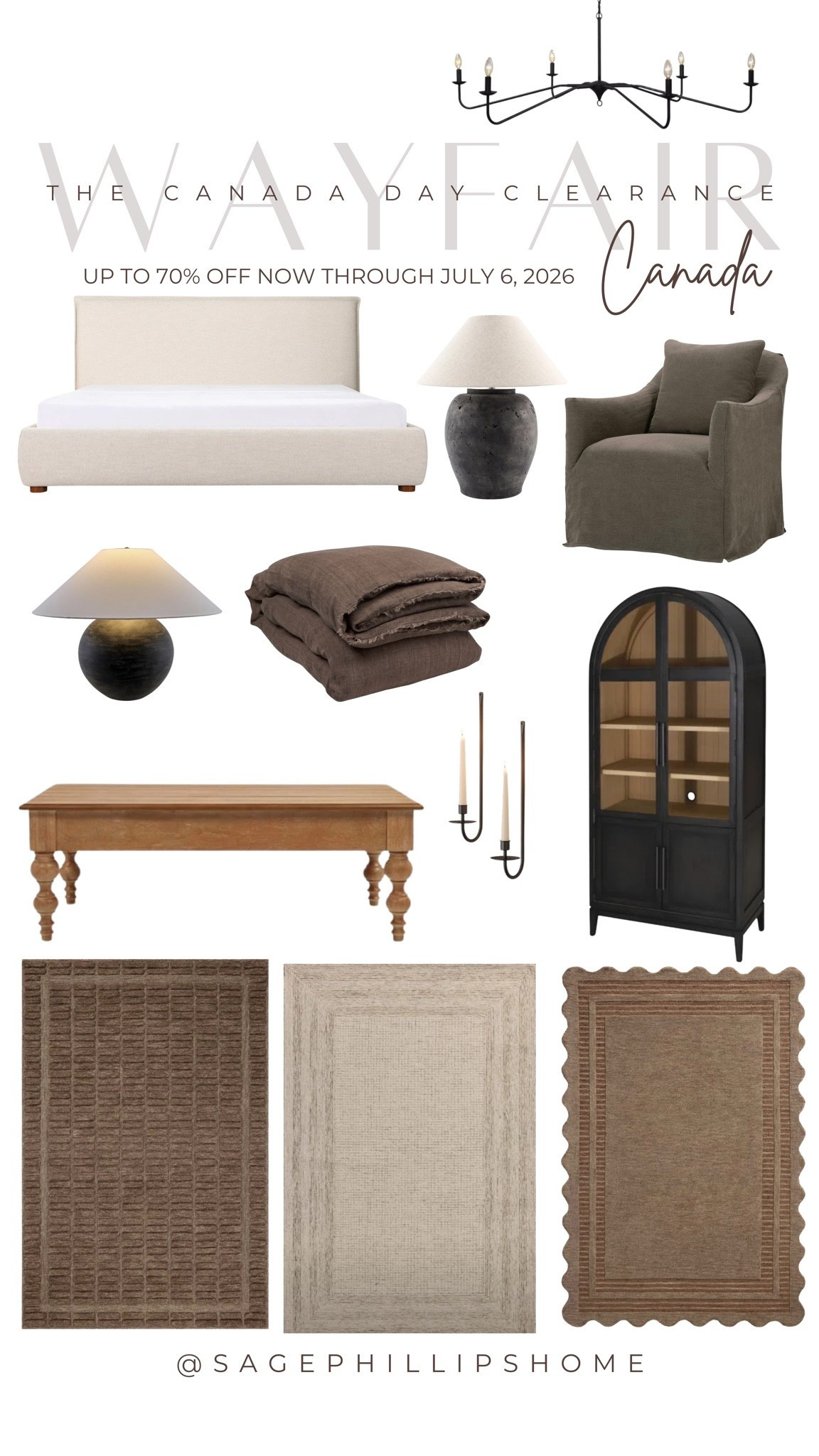 The Canada Day Clearance is on now @wayfaircanada 🤎

Save up to 70% off through July 6, 2026 on some of my favourite cozy, earthy finds—from bedding and rugs to lighting and furniture.


#wayfaircapartner #wayfaircahome

#LTKhome #LTKcanada #LTKsale