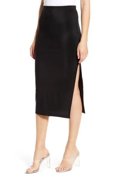 High Side Slit Pencil Skirt | Nordstrom