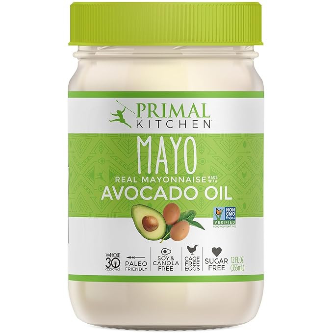 Primal Kitchen Mayo with Avocado Oil, 12 oz | Amazon (US)