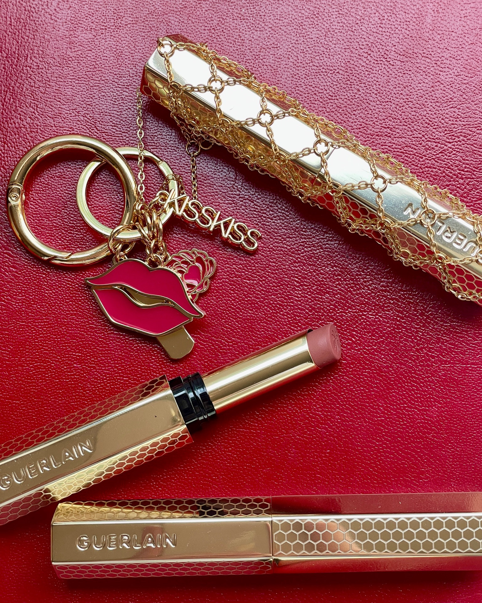 Obsessed with the new @Guerlain Kiss Kiss Honey-Infused Intense Matte Lipstick, a long-wear, bold lip product infused with honey for the first time... ❤

#LTKBeauty #LTKgrwm #LTKmorningroutine