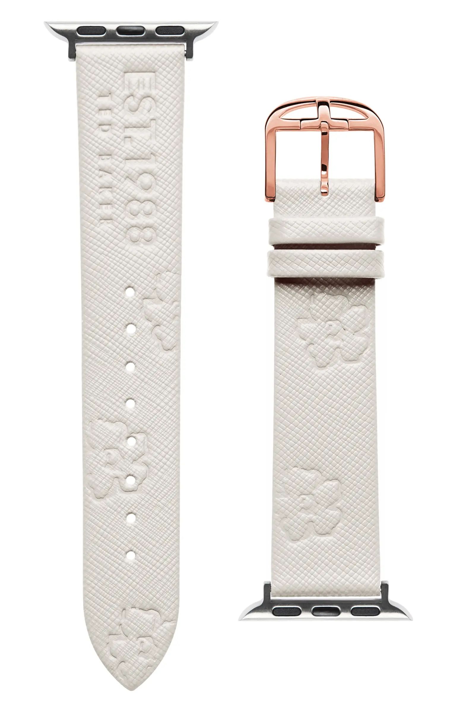 Ted Baker London Leather Apple Watch® Band | Nordstrom | Nordstrom