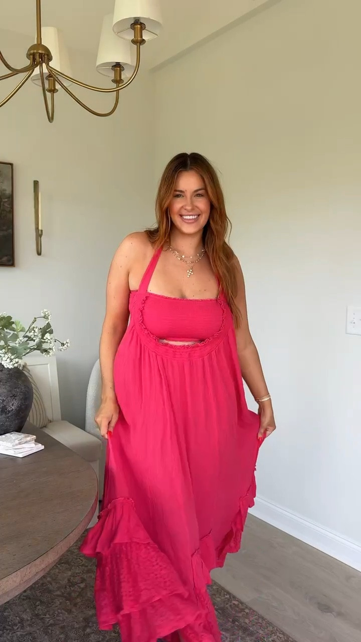 Colorful dresses for summer vacations, events, wedding guest🥂🤍 sharing 100 dresses for summer 

pink maxi — large 
blue satin — 10 (large)
pink & orange strapless - 10 (L)
dark blue — large 

#LTKStyleTip #LTKMidsize #LTKSummerEdit