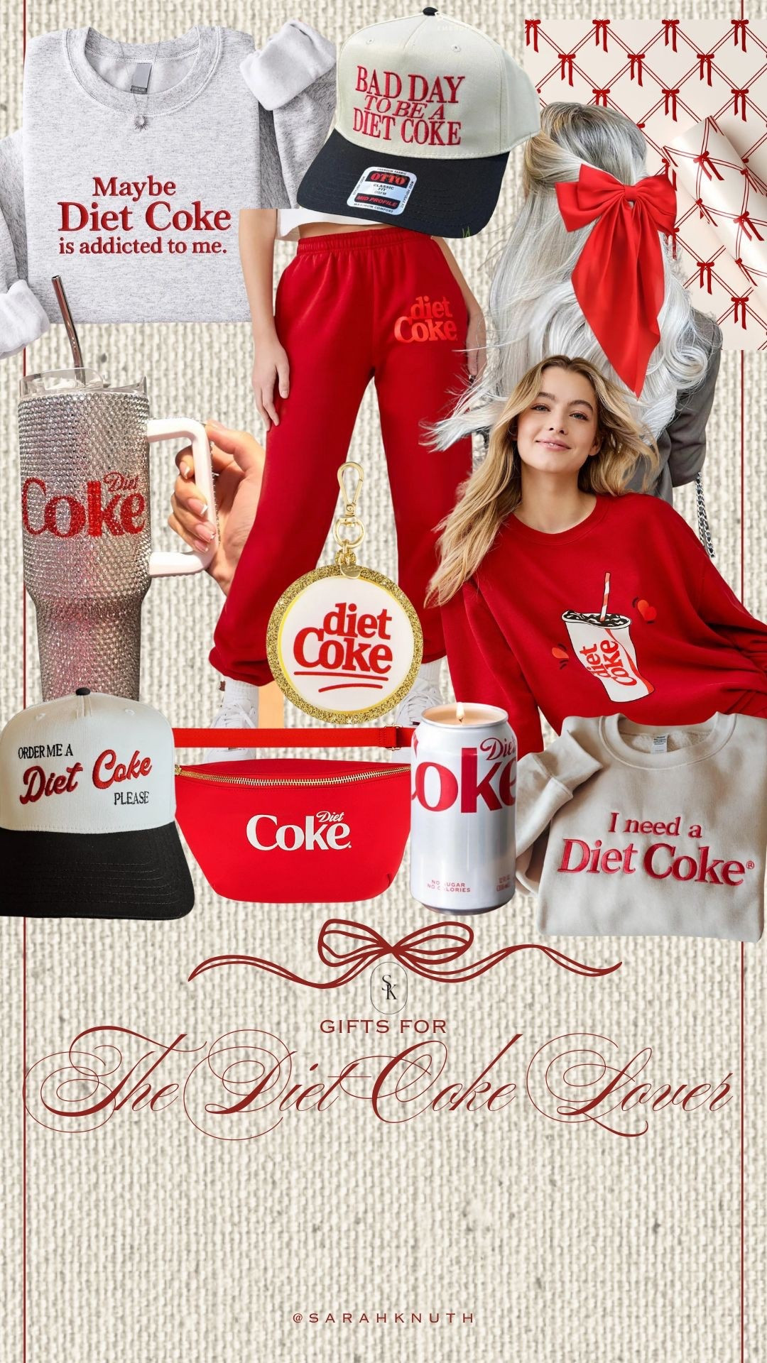 Gift guide, Diet Coke themed gifts

#LTKHoliday #LTKCyberWeek #LTKGiftGuide