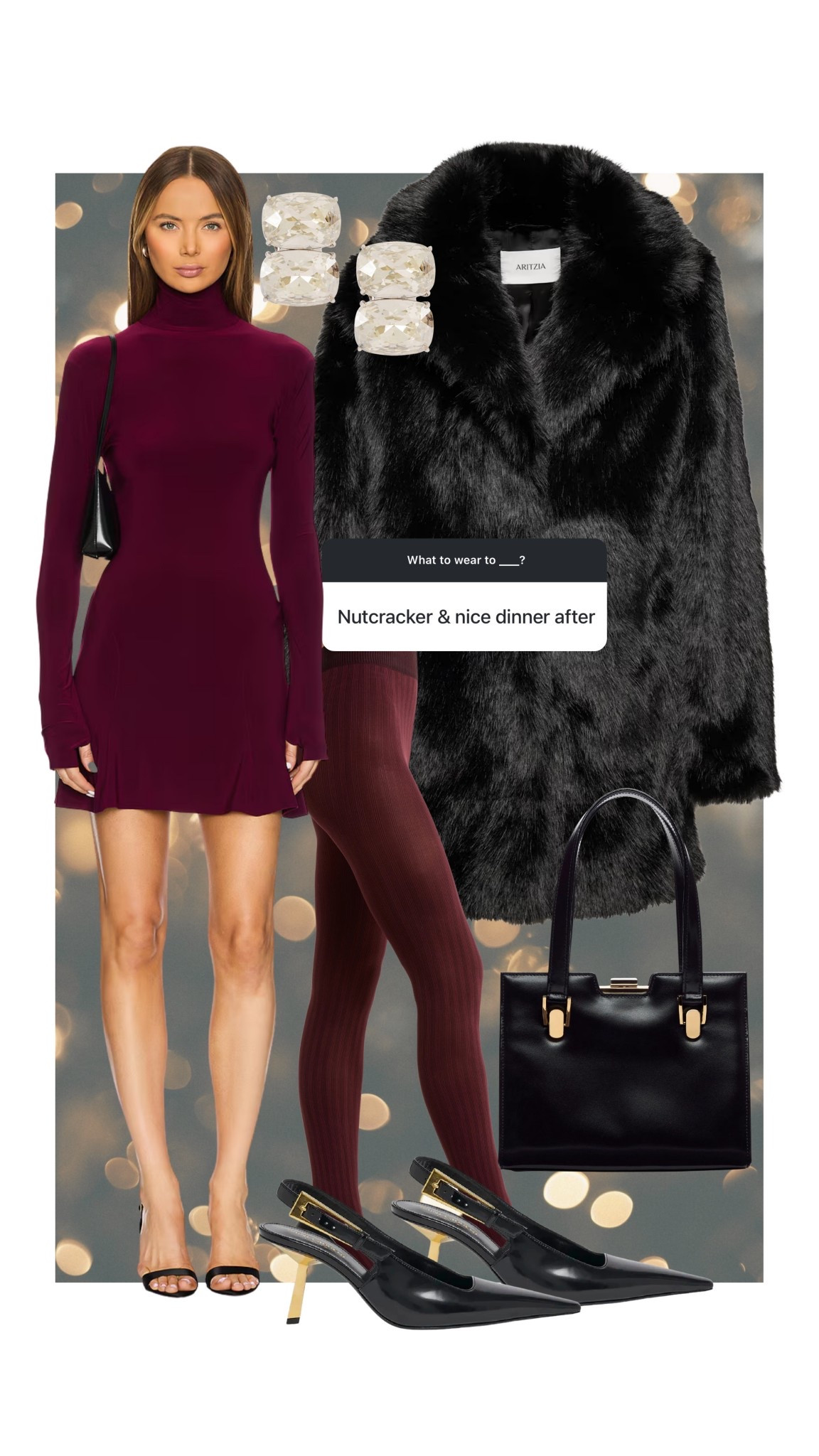 What to wear; to the nutcracker and a nice dinner after.
#kathleenpost

Holiday outfit, festive outfit, holiday events, holiday party

#LTKSeasonal #LTKootd #LTKHoliday