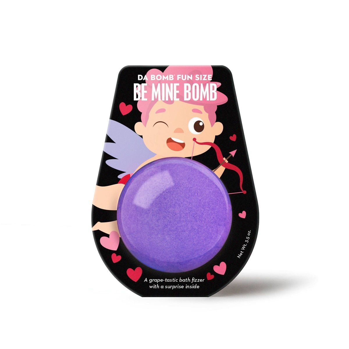 Da Bomb Bath Fizzers Be Mine Grape Bath Bomb - 3.5oz | Target