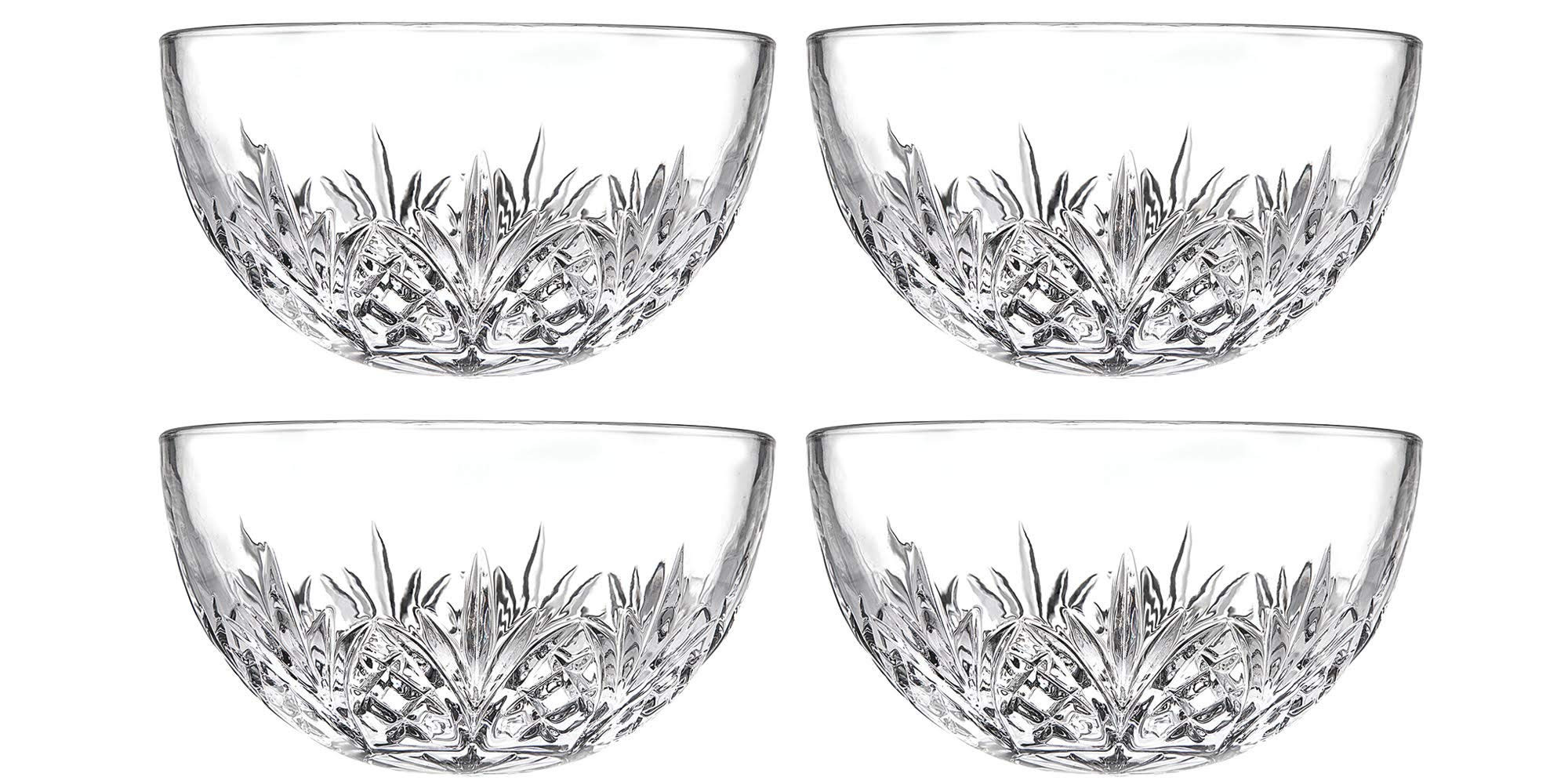 Godinger Bowl Set - Crystal Mini Prep Bowls, Dip, Dessert, Bar Snack Dish Bowls - 5oz, Set of 4 | Amazon (US)