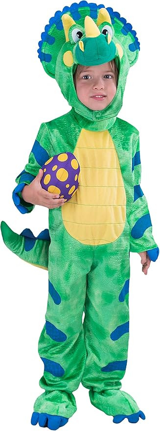 Spooktacular Creations Green Triceratops Costume -3T | Amazon (US)