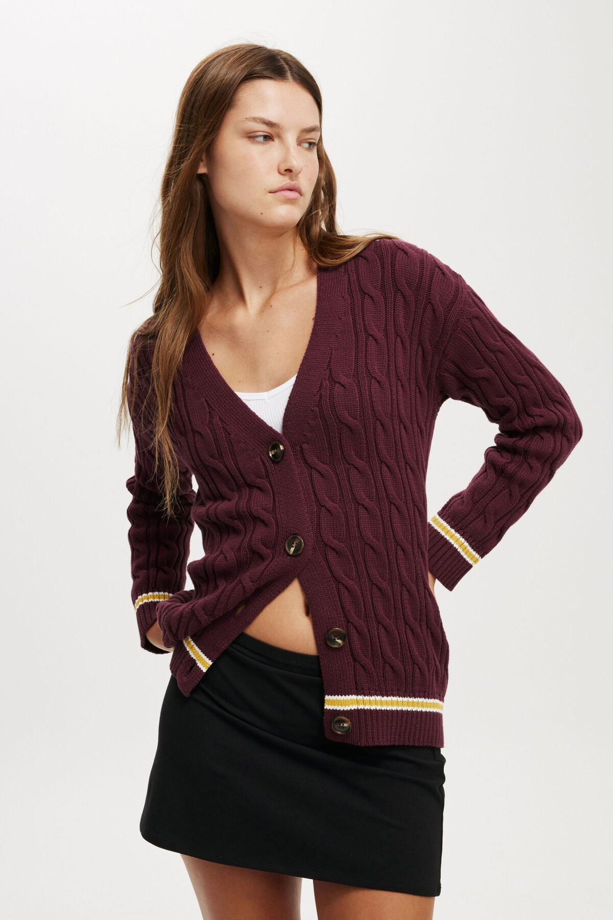 Varsity Cardigan | Cotton On (US)