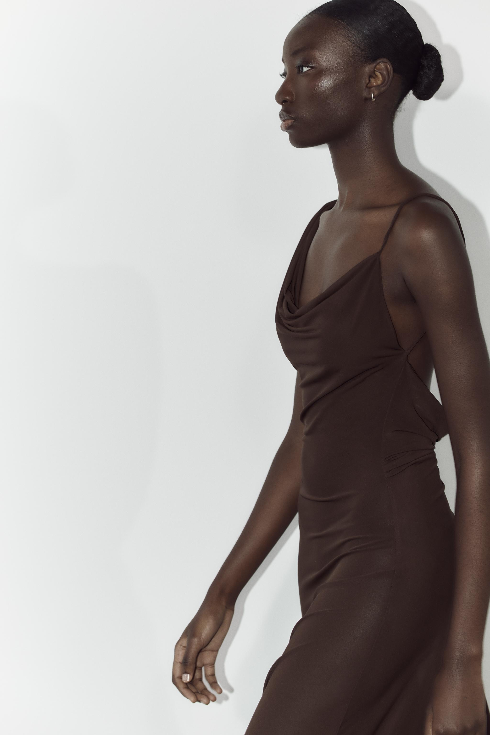 ASYMMETRIC LENGTH DRESS | Zara UK