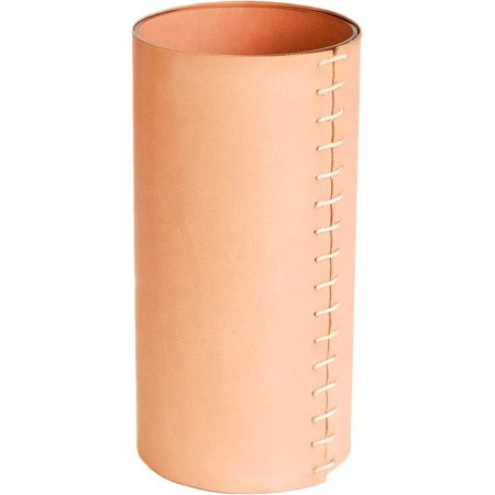Apricot Leather Vase (8 ) Modern Vases for Home Decor Mid Century Modern Vase Orange Vase - Spring V | Walmart (US)