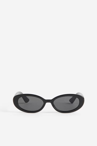 Ovale Sonnenbrille - Schwarz - Ladies | H&M DE | H&M (DE, AT, CH, NL, FI)