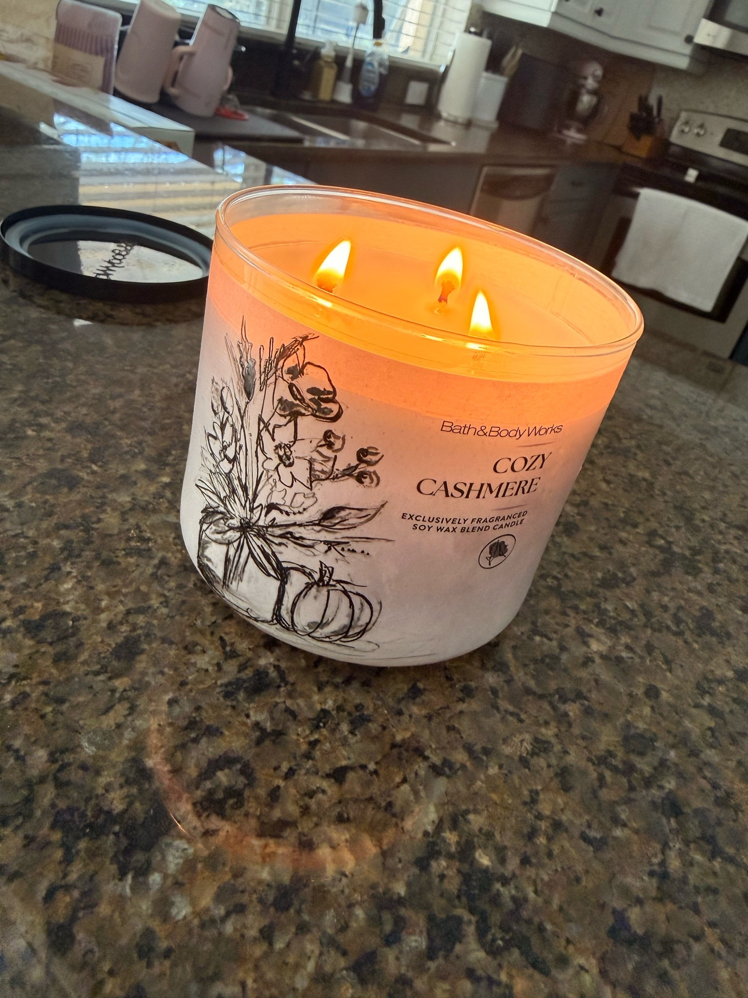 Started a new candle today in one of my favorite scents from Bath and Body Works! Cozy cashmere is one of my absolute favorite scents as it’s great for year round and just perfectly calming and sweet and soft and all the things! You have to try it!

#LTKHome #LTKselfcare #LTKdayinmylife