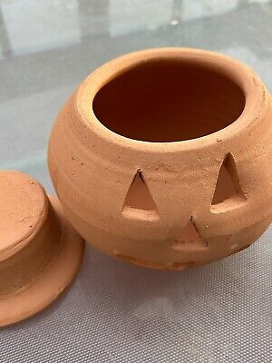 Terra Cotta Jack o Lantern Pumpkin  | eBay | eBay US