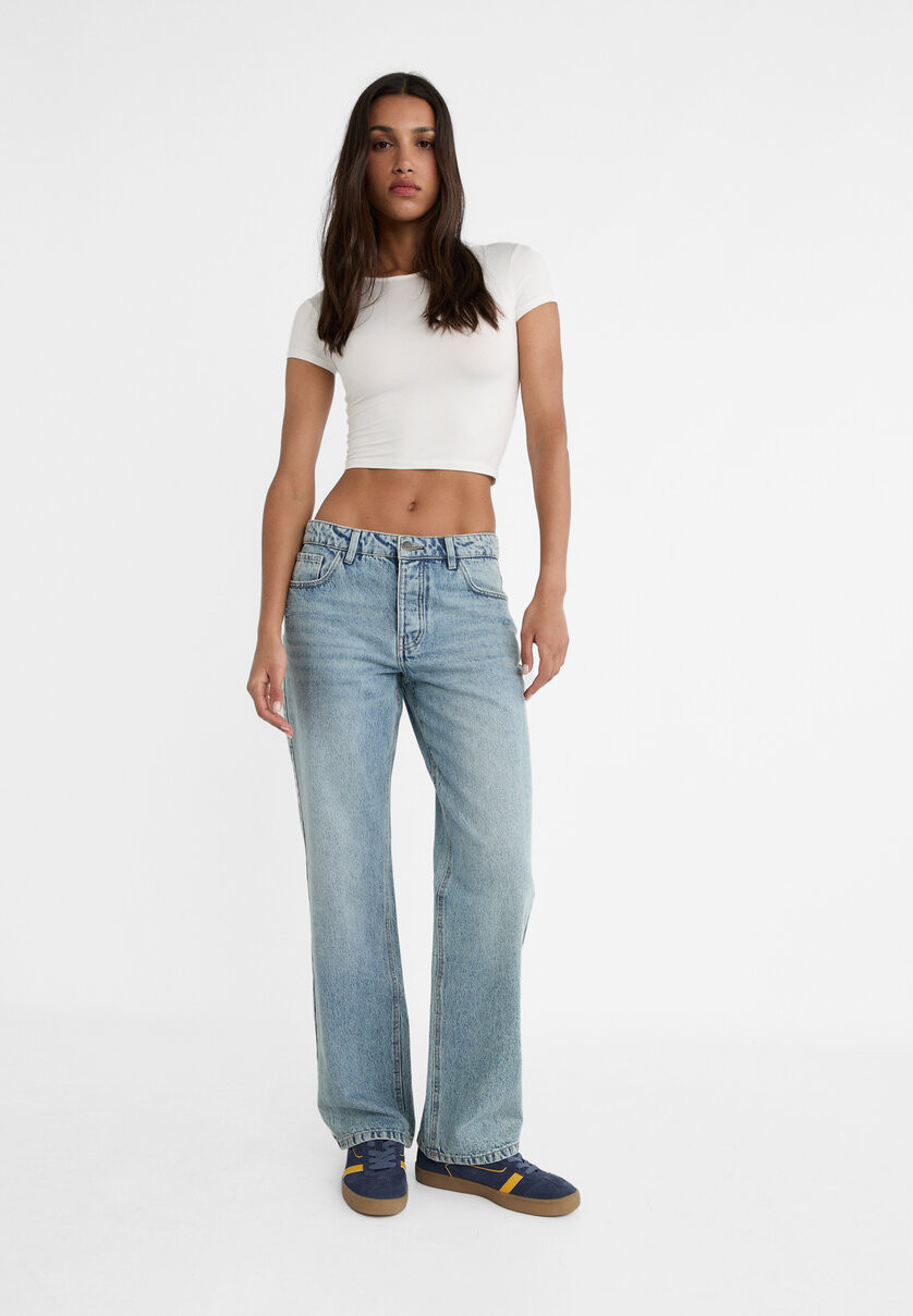 Mid-rise jeans | Stradivarius (UK)