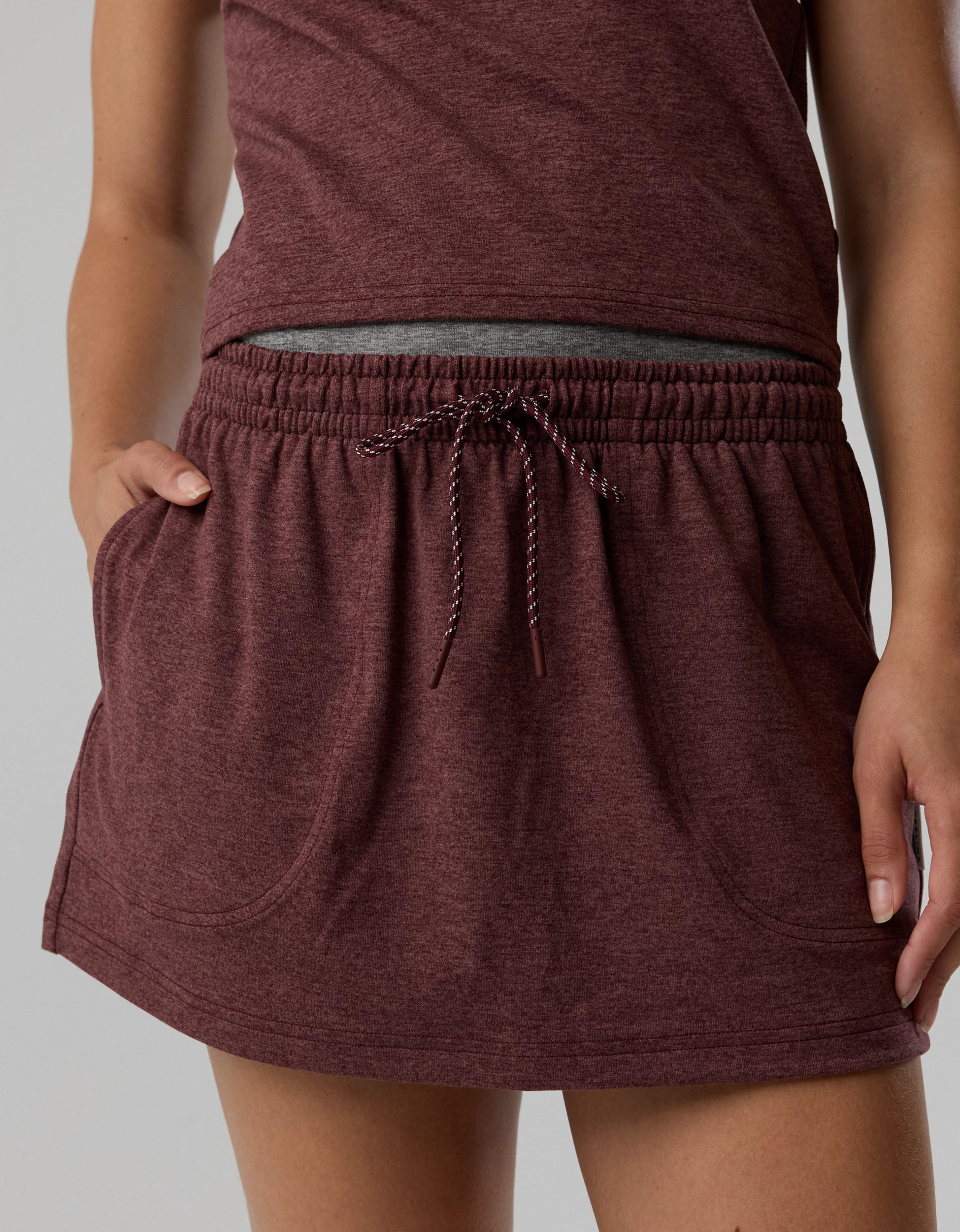 Long Weekend Sale New + Matching Set OFFLINE By Aerie Weekend Away Layered Waistband Skort | American Eagle Outfitters (US & CA)