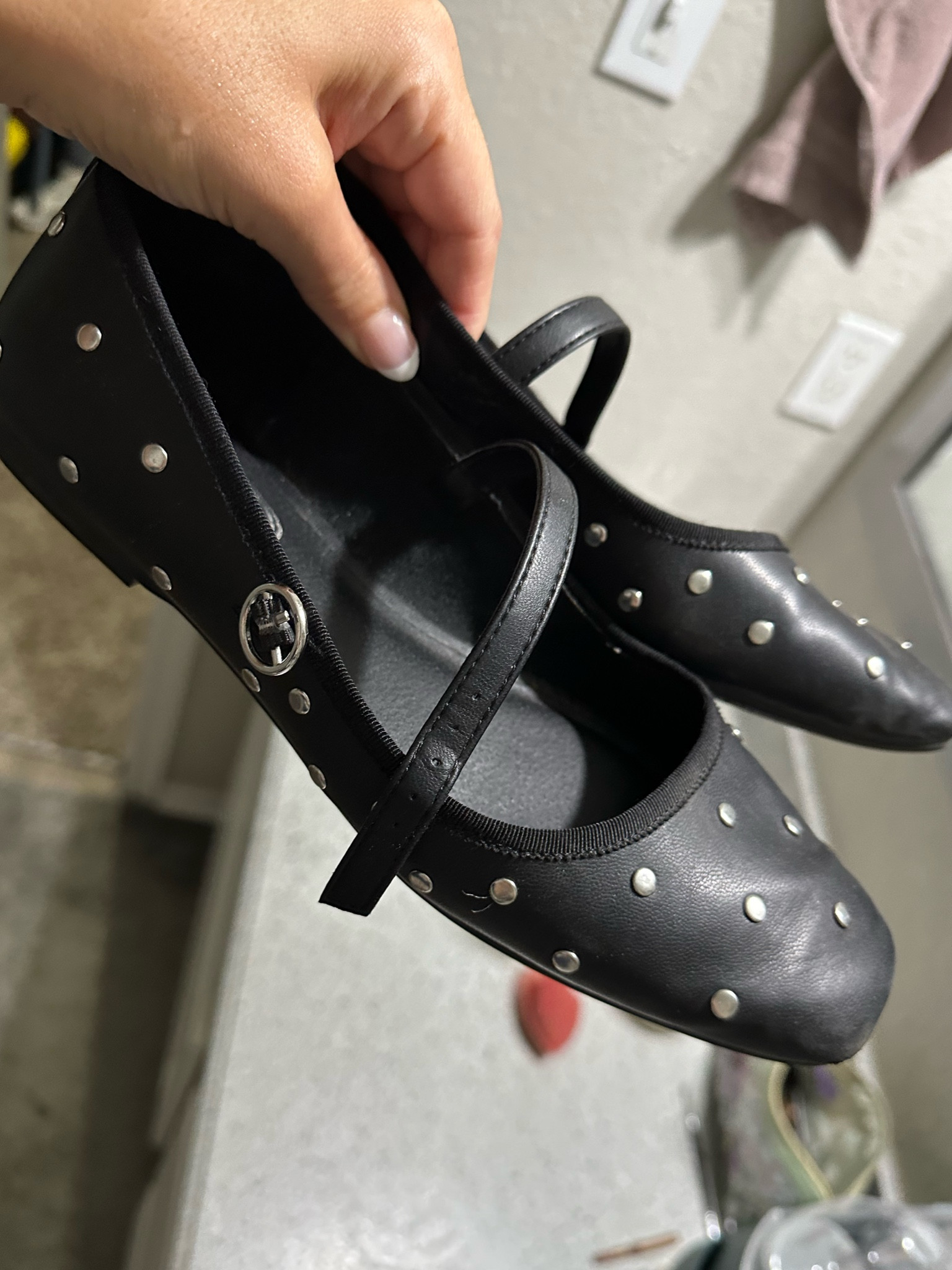 Trending studded ballet flats for half the price! True to size!

#LTKstyletip #LTKfindsunder50 #LTKshoecrush