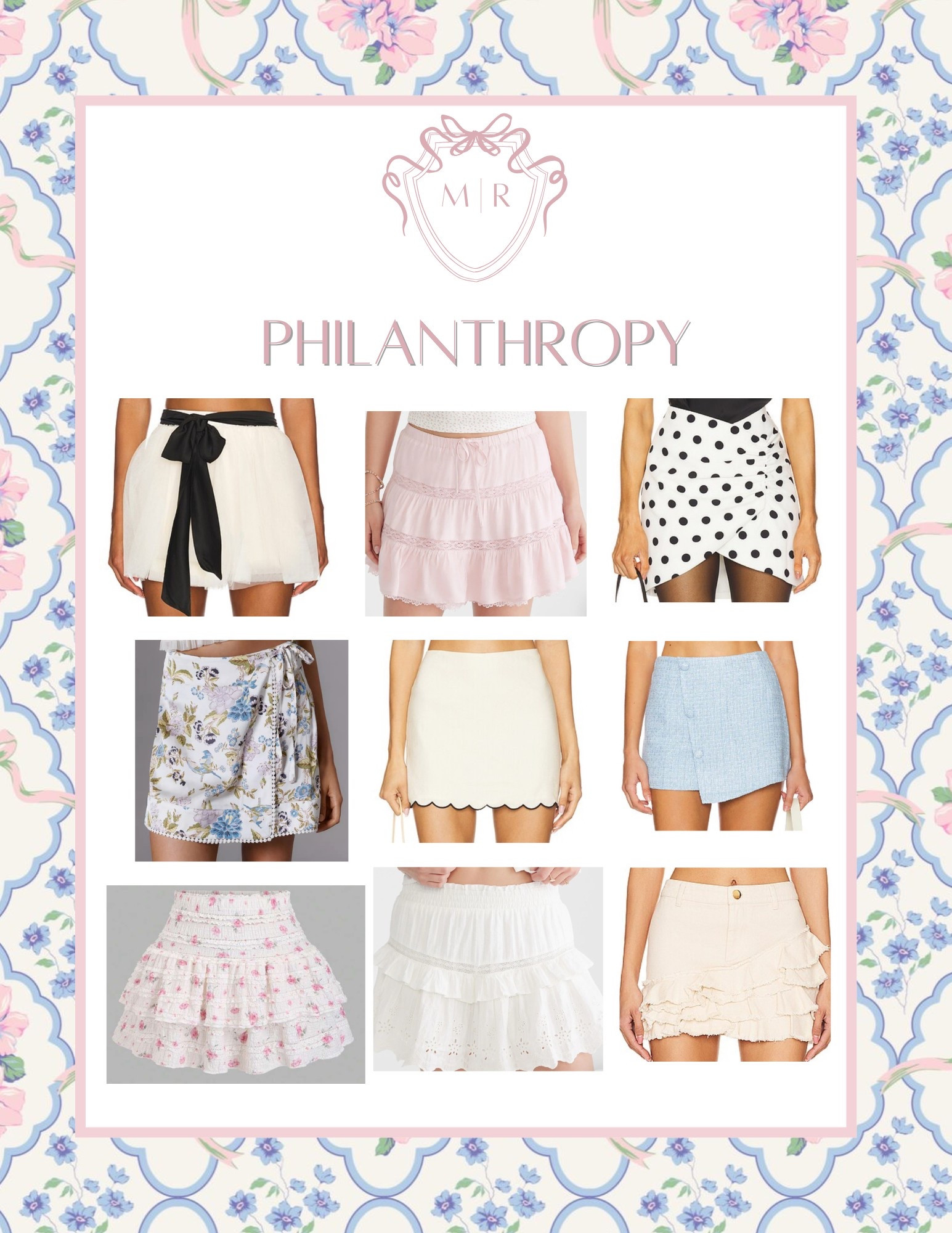 Philanthropy Round Skirts 🩵

#LTKSummerEdit #LTKU #LTKStyleTip