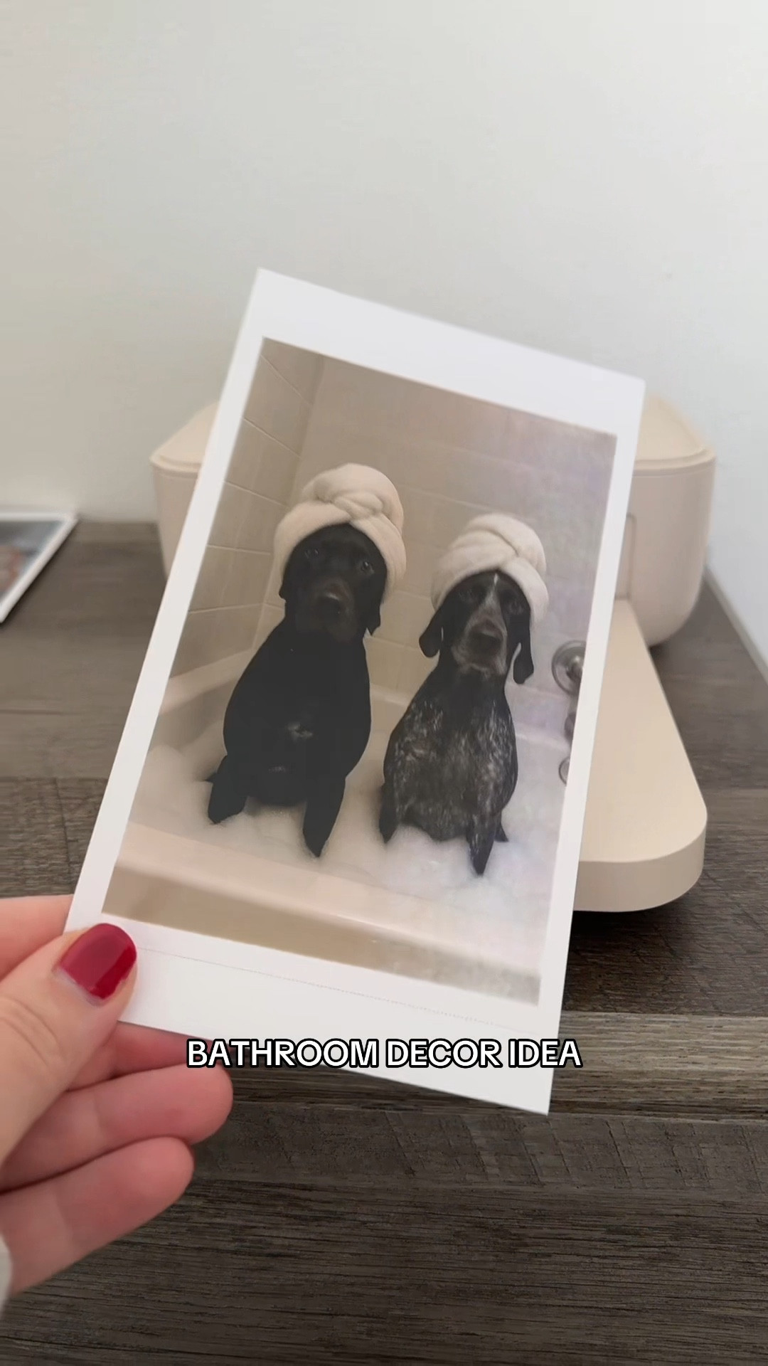 linking the portable printer!