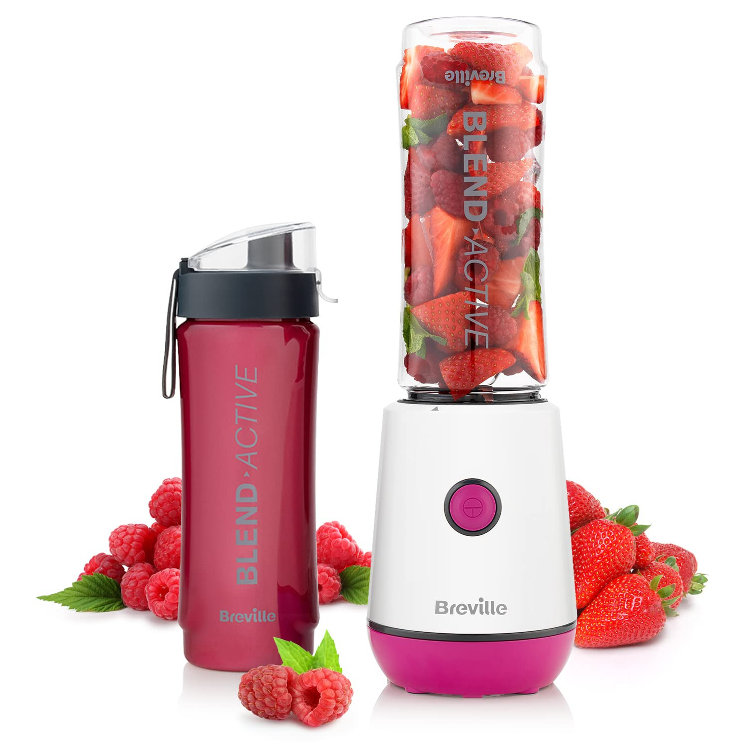 Breville Blend Active Personal Blender & Smoothie Maker | 350W | 2 Portable Blend Active Bottles ... | Amazon (UK)