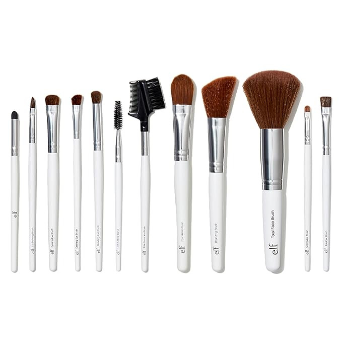 e.l.f. Professional Vegan Makeup Tools, For Expert Blending, Contouring & Highlighting, Pack of 1... | Amazon (US)
