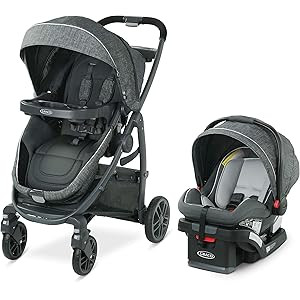 Graco Modes Bassinet Travel System | Includes Modes Bassinet Stroller and SnugRide SnugLock 35 In... | Amazon (US)