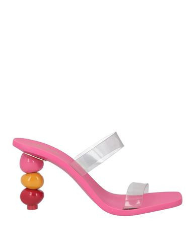 Cult Gaia Woman Sandals Fuchsia Size 8.5 PVC - Polyvinyl chloride | YOOX (US)