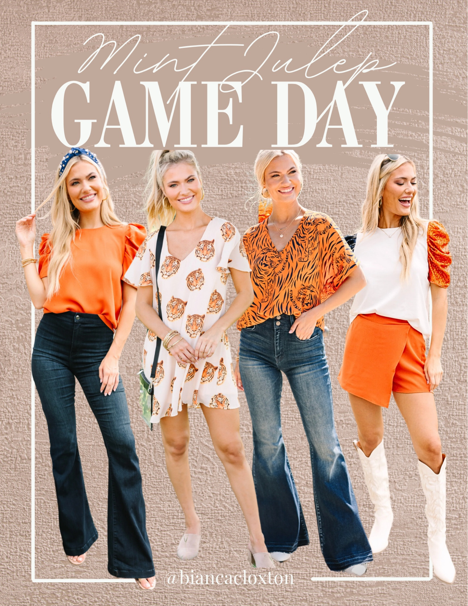 Game Day Styles 🐅🏈 || Mint Julep 

Tigers, game day, football, tailgate, tailgating, go team, college, nfl, bengals, Cincinnati, Detroit, Princeton, Clemson, Georgetown, east central, touchdown



#LTKSeasonal #LTKBacktoSchool #LTKstyletip