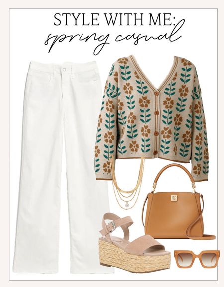 Casual and cute spring outfit idea!

#springstyle

Elevated casual spring outfit. Amazon fashion. Amazon spring sweater. White wide leg jeans. How to style a spring sweater. Trendy jeans. How to style wide leg jeans  

#LTKSeasonal #LTKfindsunder100 #LTKstyletip