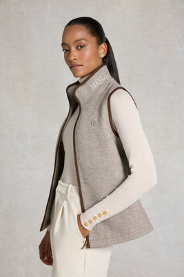 Hillford Country Gilet (Sahara Twill) | Holland Cooper