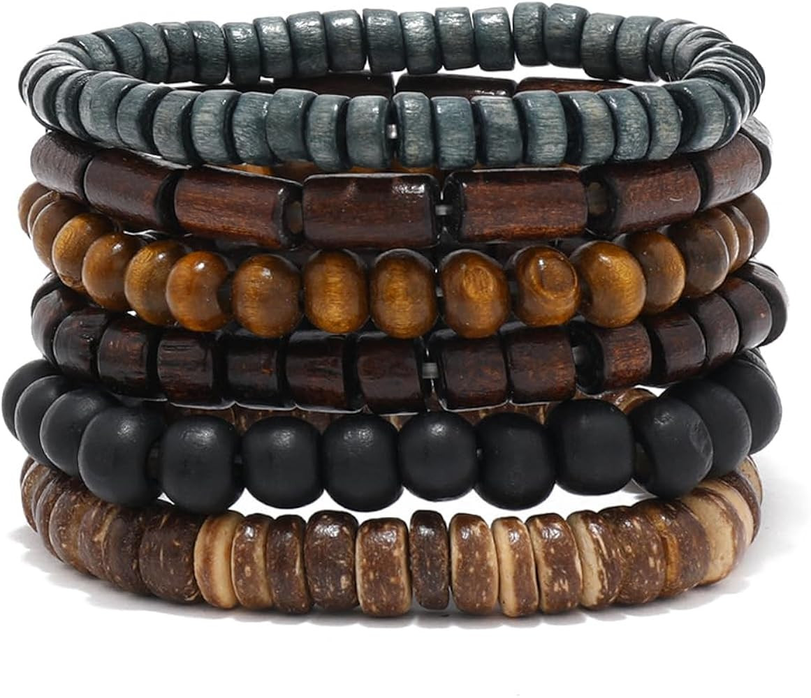 Gothic Bracelet Adjustable Punk Braided Leather Multilayer Grunge Set Bracelets Emo Metal Cuff Wr... | Amazon (US)