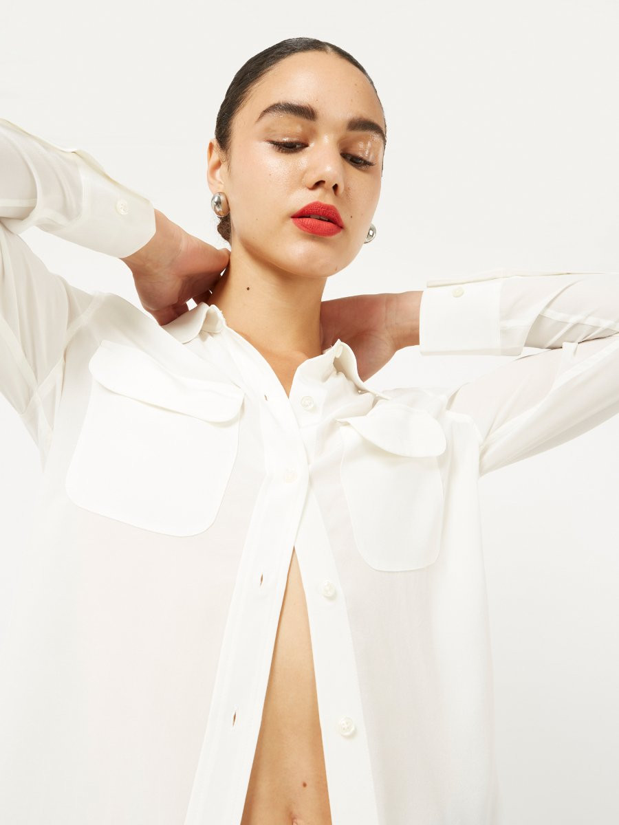 Slim Signature Silk Shirt | Equipment